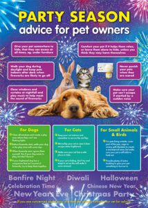 Fireworks and party seaosn pet calming products